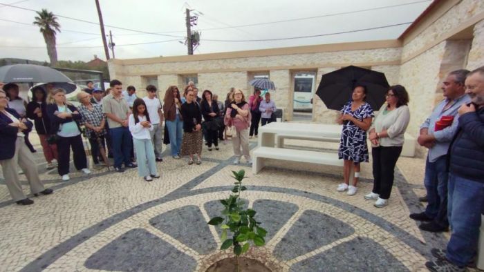 Inauguração do Calcetamento da Fonte da Rexaldia e do Monumento à Laranja, no Pafarrão